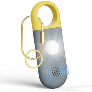 130dB Personal Safety Alarm Keychain with SOS LED Light | Kids Adults Elderly